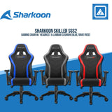 SHARKOON SKILLER SGS2 GAMING CHAIR W/ HEADREST & LUMBAR CUSHION RED | BLUE