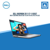 DELL INSPIRON 3511 I7-1165G7/8GB/512GB NVME/MX350 2GB/15.6/W11H/OFC21HS/2YR (SLV)