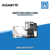 GIGABYTE B550 VISION D-P 4DDR4 2XM.2 MOTHERBOARD (HDMI, DP) WIFI+BT