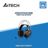 A4TECH FSTYLER FH200I HEADSET W/ DUAL JACK ADAPTER