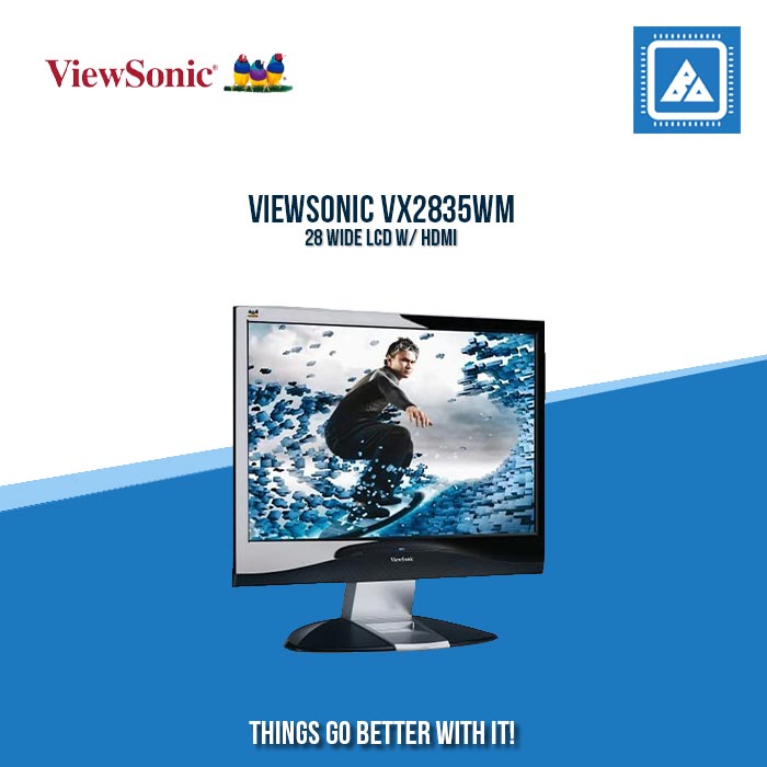 VIEWSONIC VX2835WM 28 WIDE LCD W/ HDMI