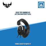 ASUS TUF GAMING H3 USB/3.5MM GAMING HEADSET (SILVER)