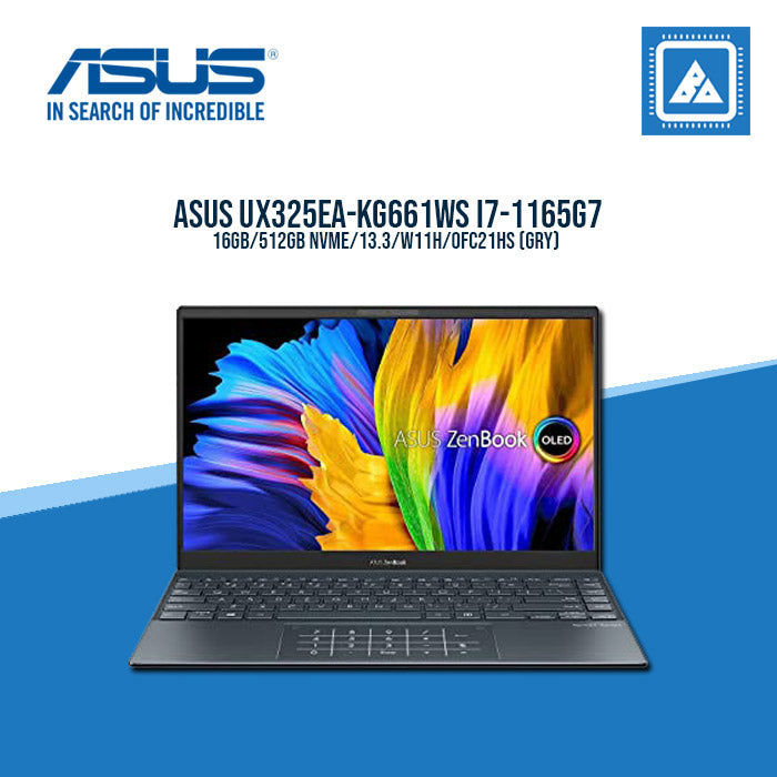 ASUS UX325EA-KG661WS I7-1165G7/  Best for Students and Freelancers