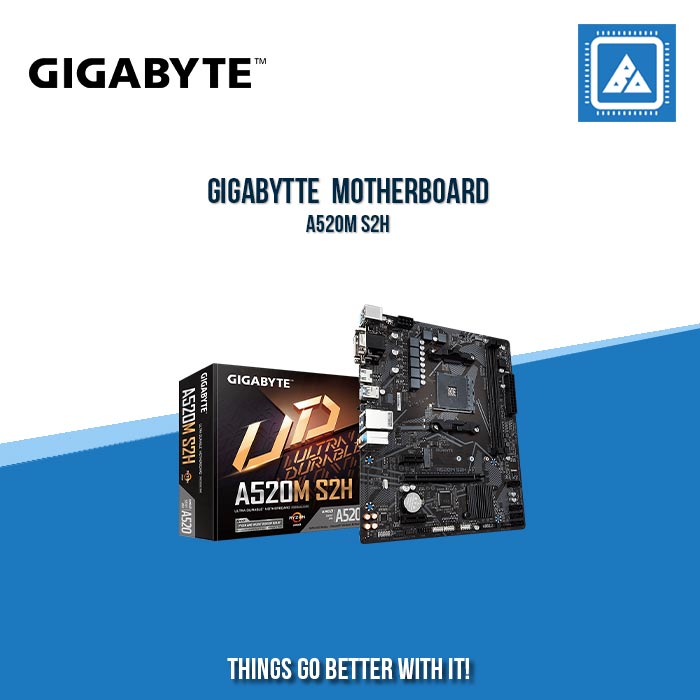GIGABYTE  MOTHERBOARD A520M S2H