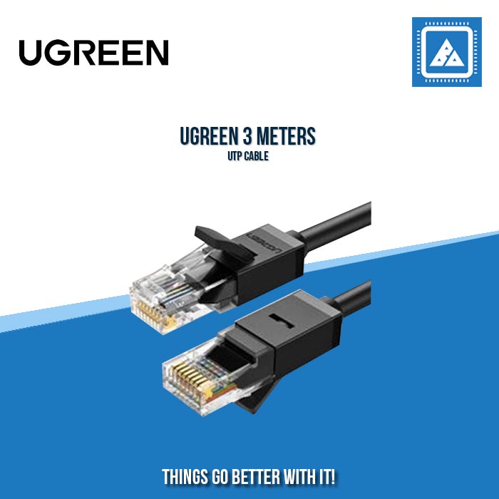 UGREEN 3 METERS UTP CABLE – BlueArm Computer Store