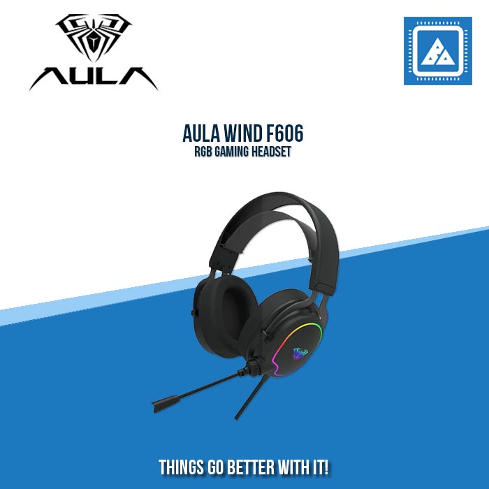 AULA WIND F606 RGB GAMING HEADSET