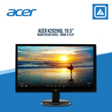 ACER K202HQL 19.5" WIDE LED MONITOR (DB15, HDMI)