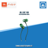 JBL LIVE 100 IN-EAR HEADPHONE (GREEN)