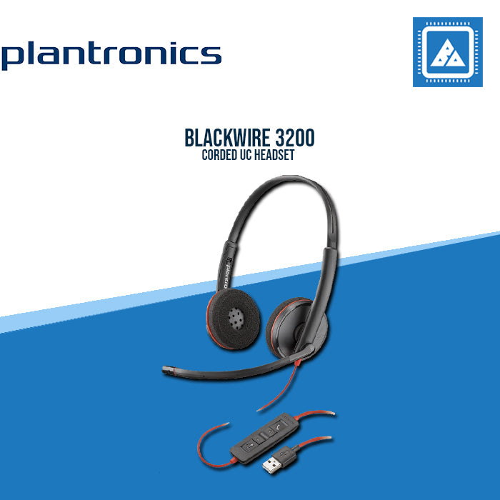 POLY blackwire 3220 USB headset