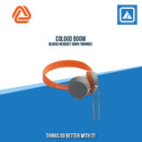 COLOUD BOOM BLOCKS HEADSET (GRAY/ORANGE)