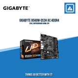 GIGABYTE B560M-DS3H AC 4DDR4 2XM.2 MOTHERBOARD (HDMI, DP)