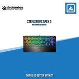 STEELSERIES APEX 3 RGB GAMING KEYBOARD