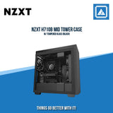 NZXT H710B MID TOWER CASE W/ TEMPERED GLASS (BLACK)