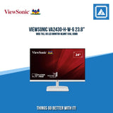 VIEWSONIC VA2430-H-W-6 23.8" WIDE FULL HD LED MONITOR WLMNT (VGA, HDMI)