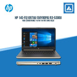 HP 14S-FQ1097AU (58Y80PA) R3-5300U Best for Freelancers and Students