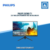 PHILIPS 242M8/71 23.8" WIDE LED IPS FHD MONITOR 144HZ 1MS (VGA, HDMI, DP)
