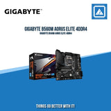 GIGABYTE B560M AORUS ELITE 4DDR4 2XM.2 MOTHERBOARD (HDMI, DP)
