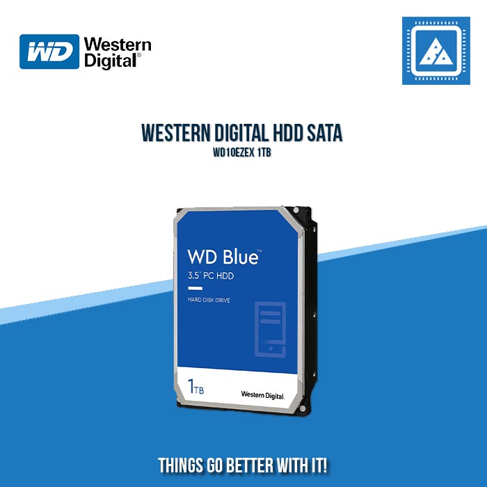 WESTERN DIGITAL HDD SATA WD10EZEX 1TB