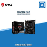 MSI A320M PRO-E 2DDR4 MOTHERBOARD (DB15, DVI)