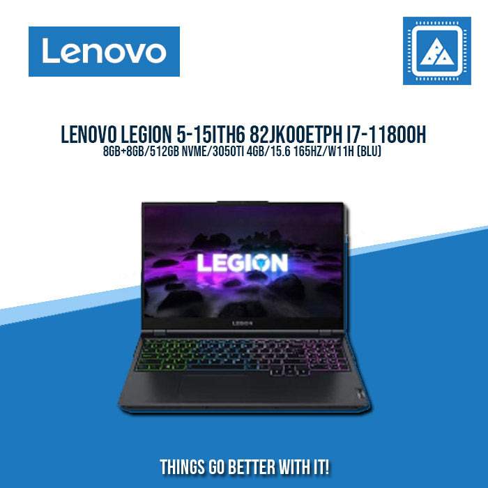 LENOVO LEGION 5-15ITH6 82JK00ETPH I7-11800H | Gaming Laptop And AutoCAD Users