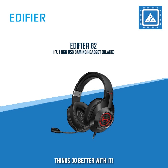 EDIFIER G2 II 7.1 RGB USB GAMING HEADSET (BLACK)