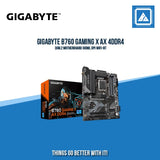 GIGABYTE B760 GAMING X AX 4DDR4 3XM.2 MOTHERBOARD (HDMI, DP) WIFI+BT