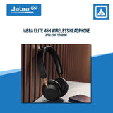 Jabra Elite 45h, Titanium Black – On-Ear Wireless Headphones with Up to 50 Hours of Battery Life