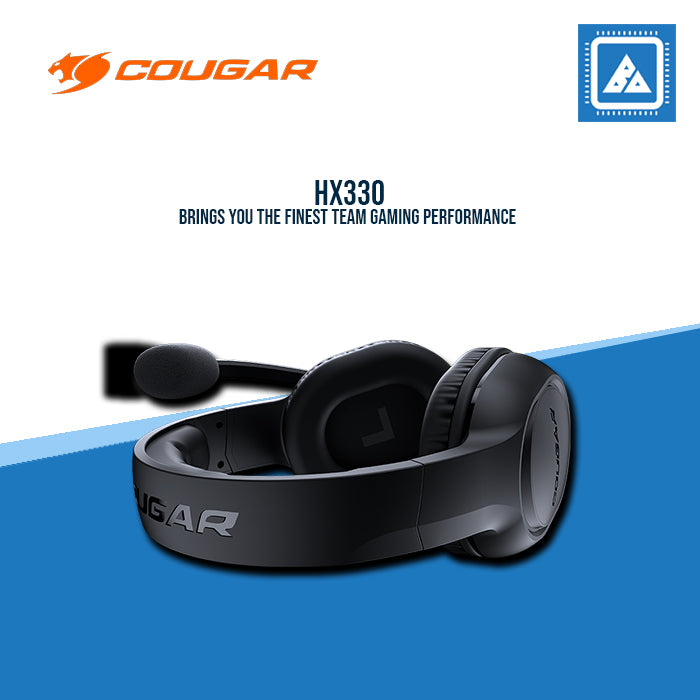 COUGAR HX330 GAMING AND NOISE CANCELLATION HEADSET BLACK