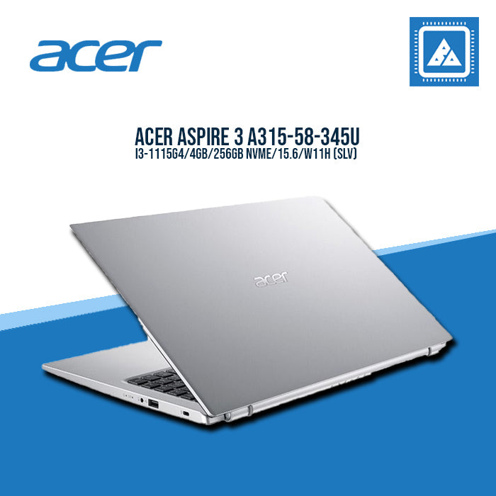 ACER ASPIRE 3 A315-58-345U I3-1115G4  Best for online class (SLV)