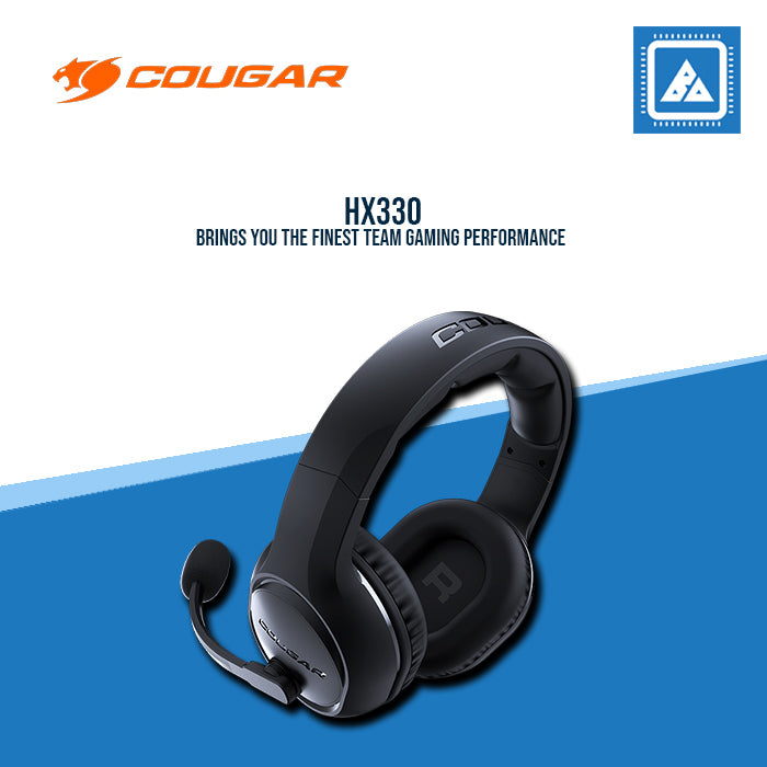 Cougar HX330 Gaming and Noise Cancellation Headset(BLACK)