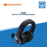 COUGAR HX330 GAMING AND NOISE CANCELLATION HEADSET BLACK