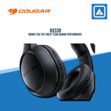COUGAR HX330 GAMING AND NOISE CANCELLATION HEADSET BLACK