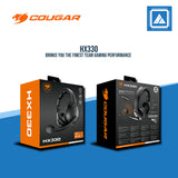 COUGAR HX330 GAMING AND NOISE CANCELLATION HEADSET BLACK