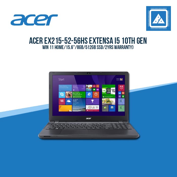 ACER EX215-52-56HS EXTENSA I5 10TH GEN Best for Freelancers and Online Class