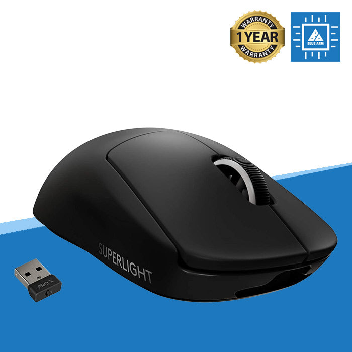LOGITECH G PRO X SUPERLIGHT WIRELESS GAMING MOUSE (BLACK)