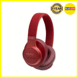 JBL LIVE 500BT BLUETOOTH OVER-EAR HEADPHONES (RED)