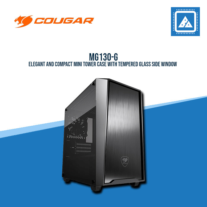 COUGAR CASE MG130 G / MINI-TOWER / TEMPERED GLASS