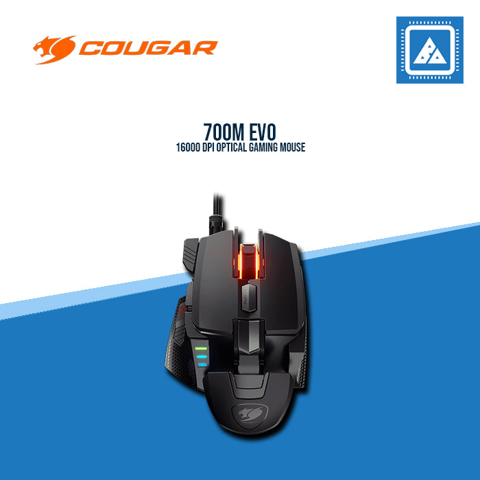 COUGAR 700M EVO 16000 DPI OPTICAL GAMING MOUSE -BLACK-WHITE