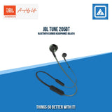 JBL TUNE 205BT BLUETOOTH EARBUD HEADPHONES (BLACK)