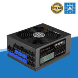 Strider Titanium 1100W | 1300W | 1500W Power Supply 80Plus Titanium Fully Modular Flat Cables