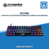 STEELSERIES APEX 9 MINI RGB MECHANICAL GAMING KEYBOARD