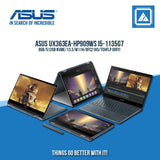 ASUS UX363EA-HP909WS  Zenbook Flip 13 UX363 (11th gen Intel) I5-1135G7 13” OLED Best for Freelancers and Students