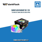 DARKFLASH RADIANT DC-120 ARGB AIO 120MM LIQUID CPU COOLER
