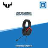 ASUS TUF GAMING H3 USB/3.5MM GAMING HEADSET (RED)