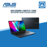 ASUS VIVOBOOK PRO K3500PH-L1085TS I5-11300H/8GB/512GB NVME/1650 4GB | BEST FOR GAMING AND AUTOCAD LAPTOP