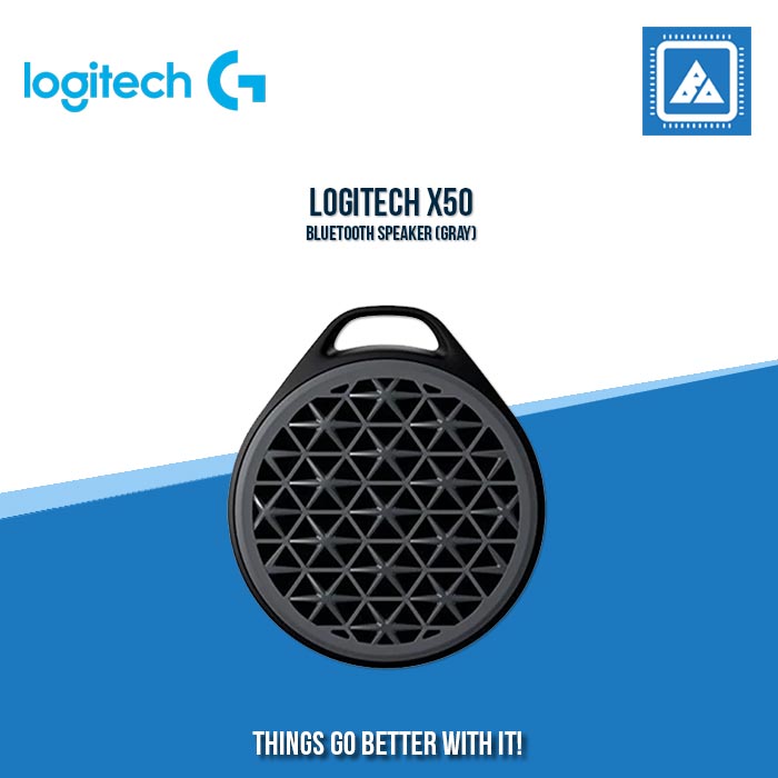 LOGITECH X50 BLUETOOTH SPEAKER (GRAY)