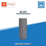 JBL FLIP 6 PORTABLE BLUETOOTH SPEAKER (GRAY)