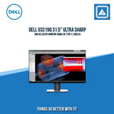 DELL U3219Q 31.5" ULTRA SHARP UHD 4K LED IPS MONITOR (HDMI, DP, TYPE-C, USB3.0)