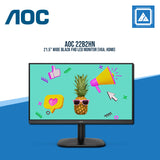 AOC 22B2HN 21.5" WIDE BLACK FHD LED MONITOR (VGA, HDMI)