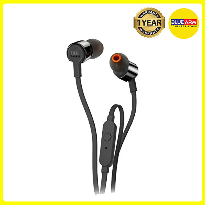 JBL T210 IN-EAR HEADPHONES (BLACK)